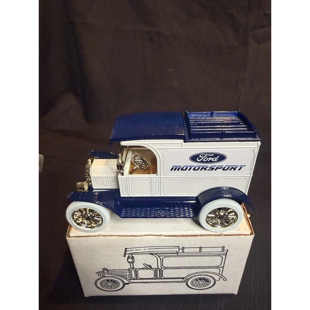 Ertl Ford Motorsport 1917 Model T Truck Diecast Bank 1/25 Scale 1658 NIB 1989